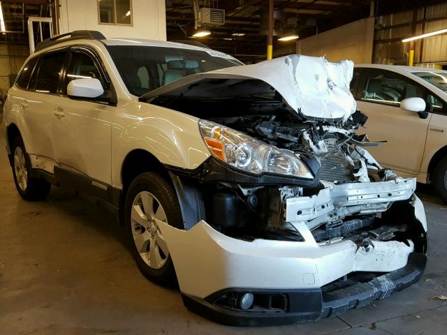 4S4BRBCC6C3237087 - 2012 SUBARU OUTBACK 2. WHITE photo 1