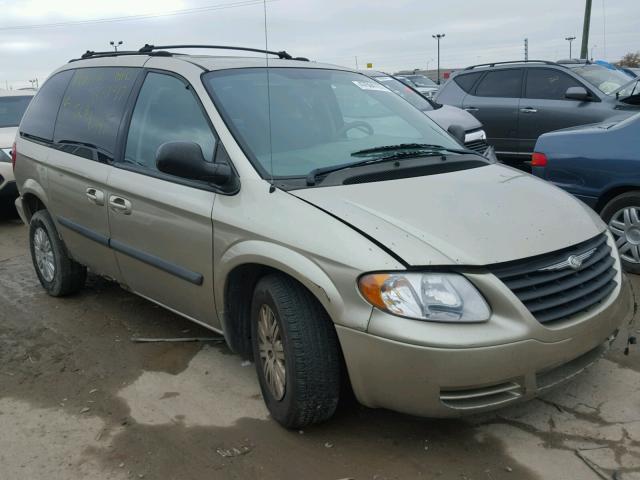 1C4GP45R95B141315 - 2005 CHRYSLER TOWN & COU TAN photo 1