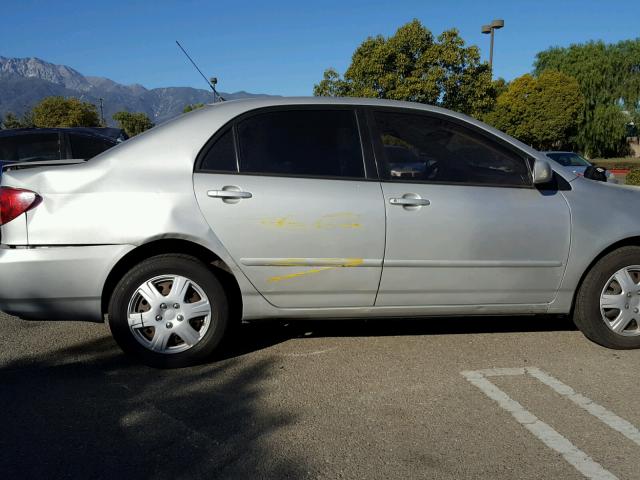 1NXBR32EX4Z292856 - 2004 TOYOTA COROLLA CE SILVER photo 9