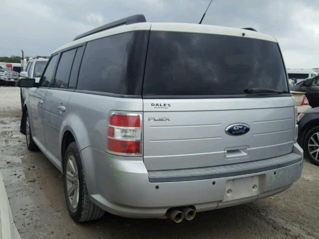 2FMGK5BC7BBD10009 - 2011 FORD FLEX SE SILVER photo 3