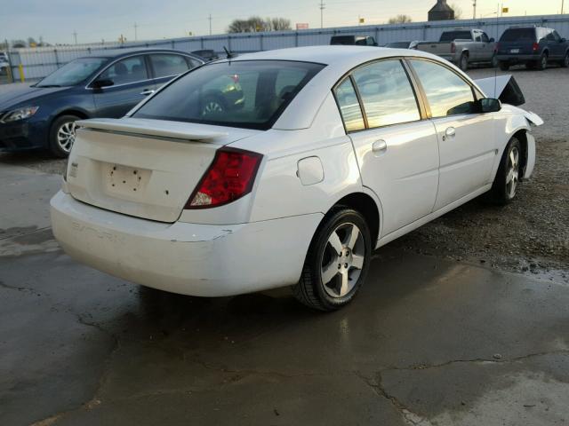 1G8AL55F86Z136381 - 2006 SATURN ION LEVEL WHITE photo 4