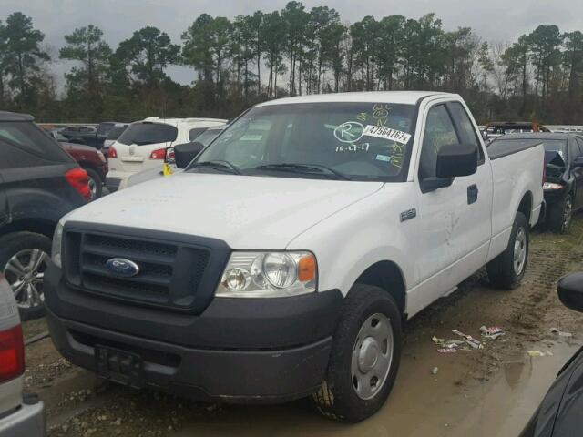 1FTRF12W48KC52301 - 2008 FORD F150 WHITE photo 2