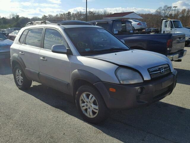 KM8JN72DX6U299167 - 2006 HYUNDAI TUCSON GLS SILVER photo 1