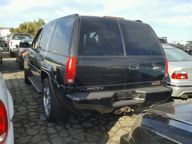 1GKEK13R7XR914191 - 1999 GMC DENALI BLACK photo 3