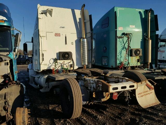 1FUJF0CVX7LX78883 - 2007 FREIGHTLINER COLUMBIA 1 WHITE photo 3