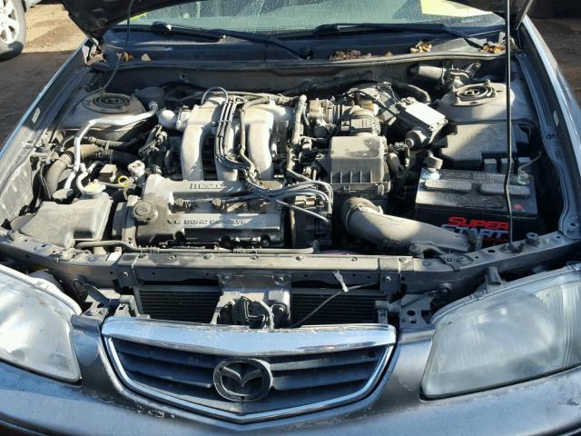 1YVGF22D3Y5139055 - 2000 MAZDA 626 ES GRAY photo 7