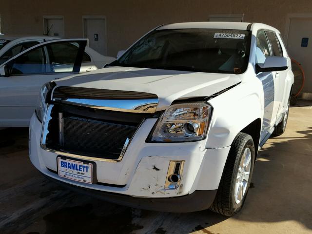 2GKALMEK4C6348039 - 2012 GMC TERRAIN SL WHITE photo 2