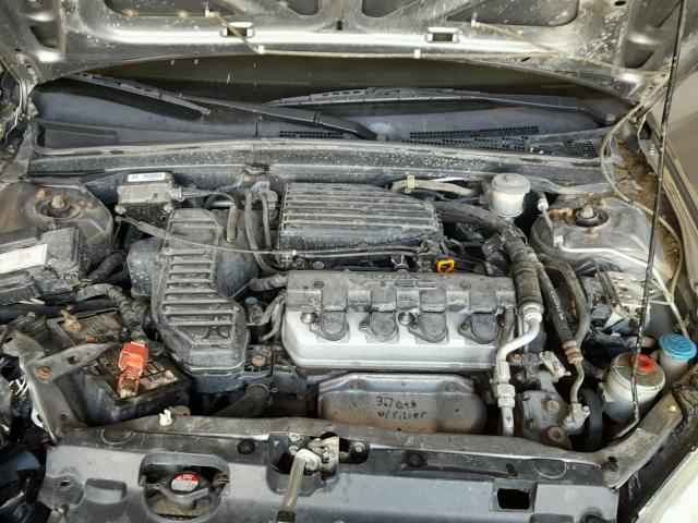 1HGEM22914L004534 - 2004 HONDA CIVIC EX 灰色 照片 7