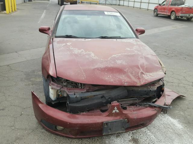 4A3AA46G83E149130 - 2003 MITSUBISHI GALANT ES BURGUNDY photo 10