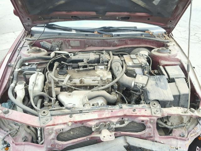 4A3AA46G83E149130 - 2003 MITSUBISHI GALANT ES BURGUNDY photo 7