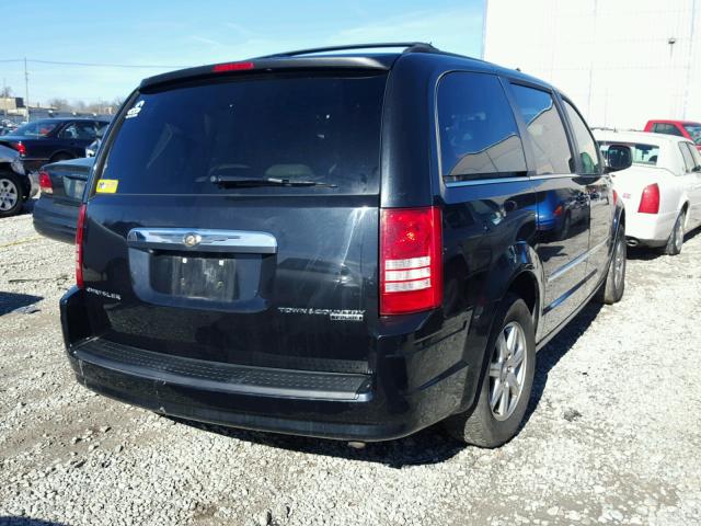 2A4RR5D11AR129444 - 2010 CHRYSLER TOWN & COU BLACK photo 4