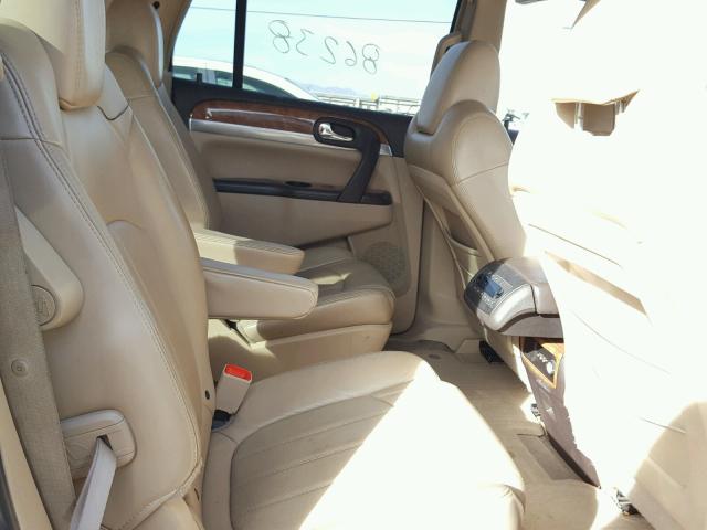 5GAER23748J262580 - 2008 BUICK ENCLAVE CX BROWN photo 6