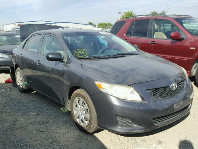 JTDBL40E899032061 - 2009 TOYOTA COROLLA BA GRAY photo 1