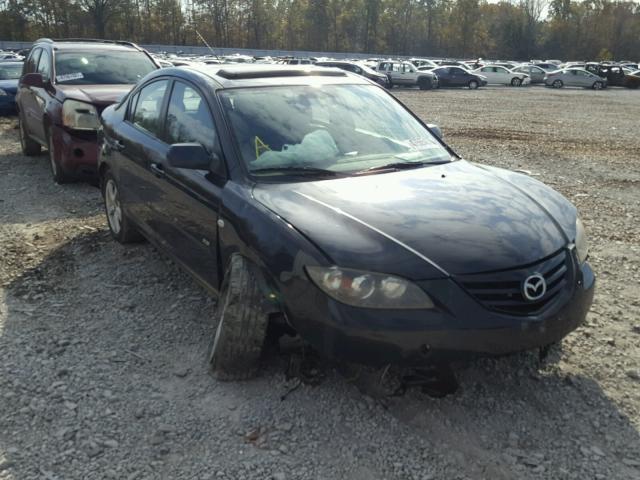 JM1BK123561453677 - 2006 MAZDA 3 S BLACK photo 1