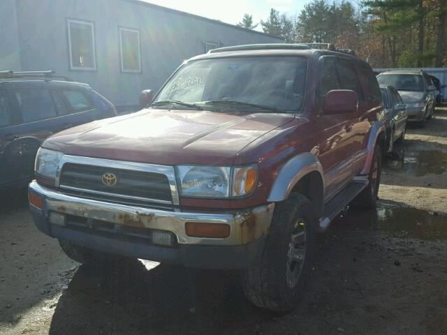 JT3HN87R3W0186525 - 1998 TOYOTA 4RUNNER LI MAROON photo 2