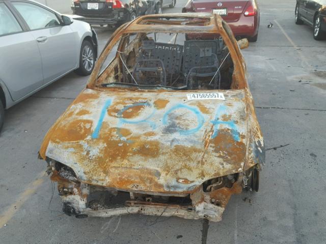 2HGEH3385NH516442 - 1992 HONDA CIVIC SI BURN photo 10