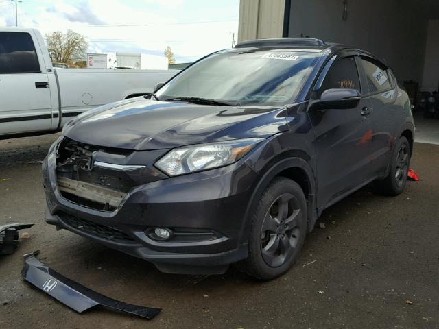 3CZRU6H56GM717633 - 2016 HONDA HR-V EX BLACK photo 2