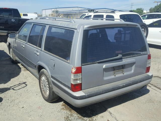 YV1KW9607V1039067 - 1997 VOLVO 960 SILVER photo 3