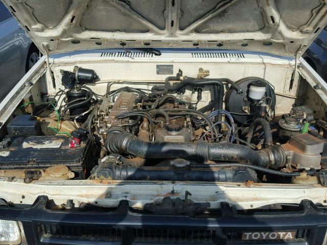 JT4RN62D5G0001893 - 1986 TOYOTA 4RUNNER RN WHITE photo 7