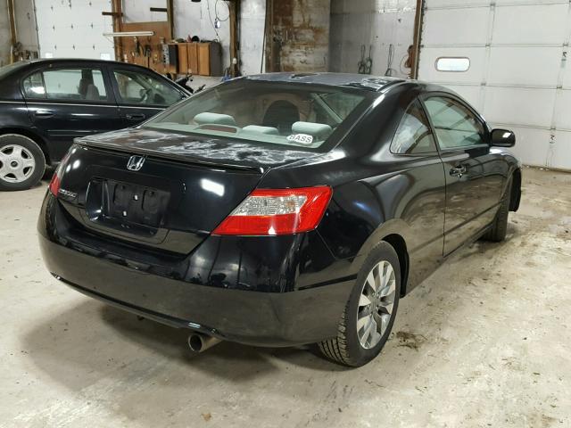 2HGFG118X9H504355 - 2009 HONDA CIVIC EX 黑色 照片 4