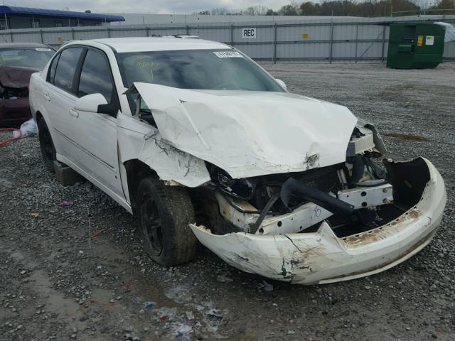 1G1ZT51806F124252 - 2006 CHEVROLET MALIBU LT WHITE photo 1