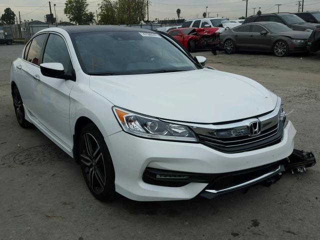 1HGCR2F62GA156122 - 2016 HONDA ACCORD SPO 白色 照片 1