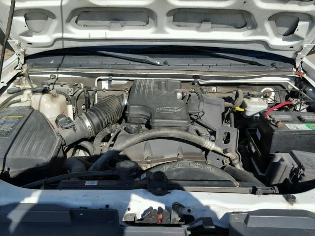 1GTCS198948177580 - 2004 GMC CANYON WHITE photo 7