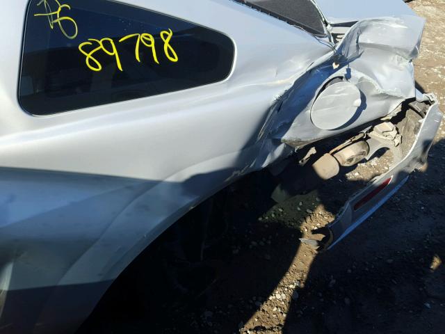 1ZVFT82H255136298 - 2005 FORD MUSTANG GT SILVER photo 9