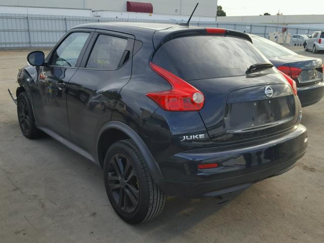 JN8AF5MR1DT225044 - 2013 NISSAN JUKE S BLACK photo 3