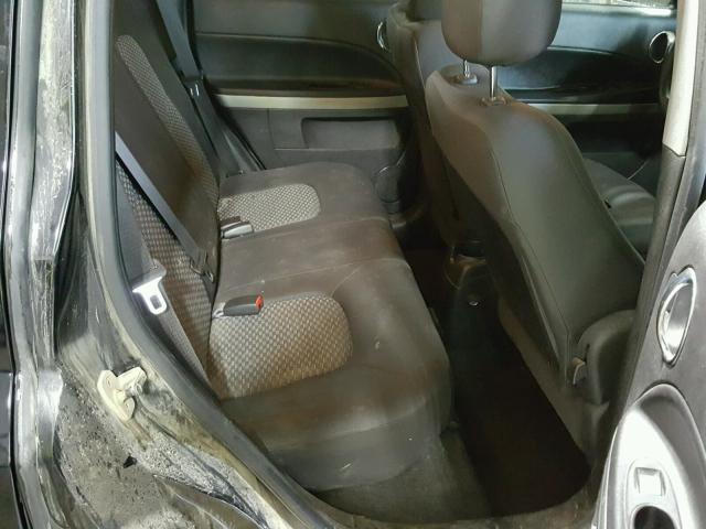 3GNCA13B99S596123 - 2009 CHEVROLET HHR LS BLACK photo 6