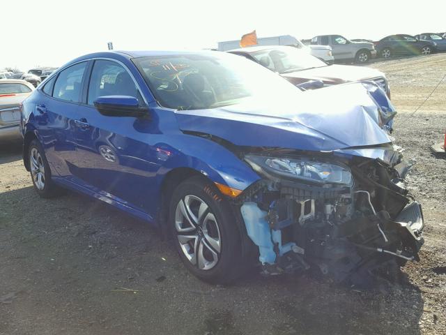 19XFC2F51GE089644 - 2016 HONDA CIVIC LX BLUE photo 1