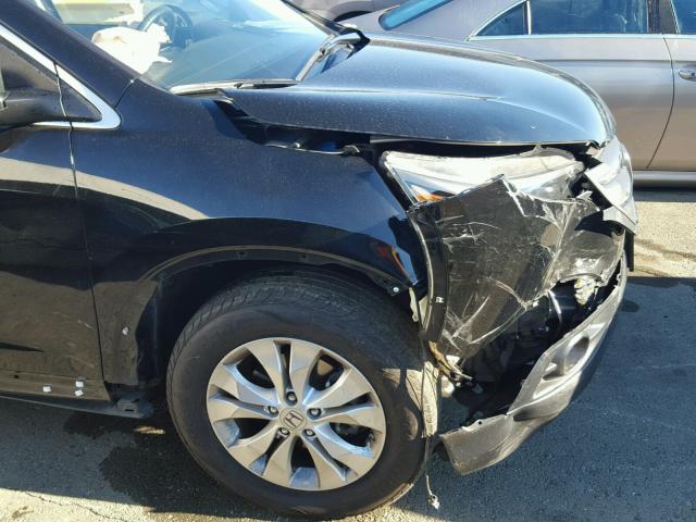 JHLRM3H72CC002238 - 2012 HONDA CR-V EXL 黑色 照片 9