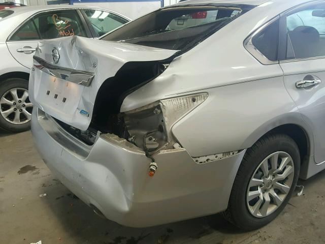 1N4AL3AP6DN466779 - 2013 NISSAN ALTIMA 2.5 SILVER photo 9