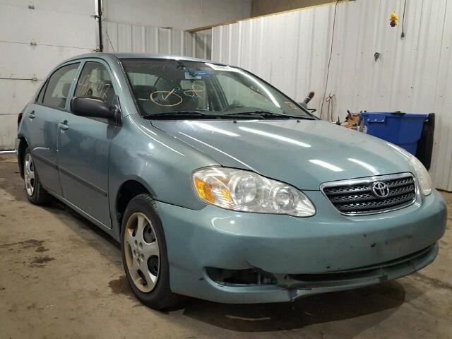 1NXBR32E25Z363582 - 2005 TOYOTA COROLLA CE GREEN photo 1