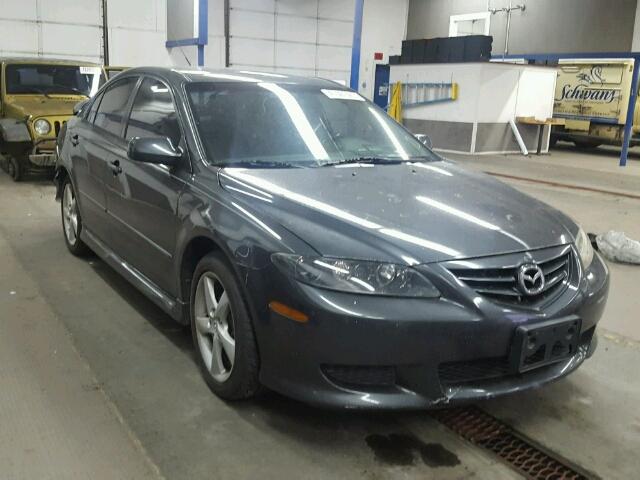 1YVHP84C055M53315 - 2005 MAZDA 6 I GRAY photo 1