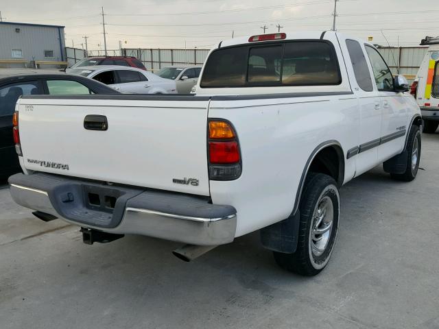 5TBRT34182S230820 - 2002 TOYOTA TUNDRA ACC WHITE photo 4