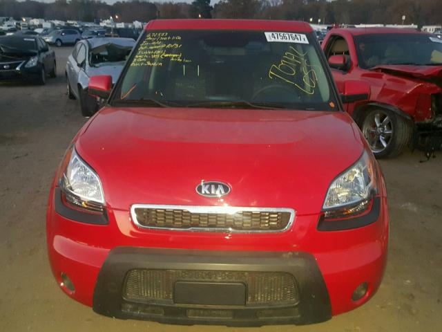 KNDJT2A29B7311198 - 2011 KIA SOUL + RED photo 9