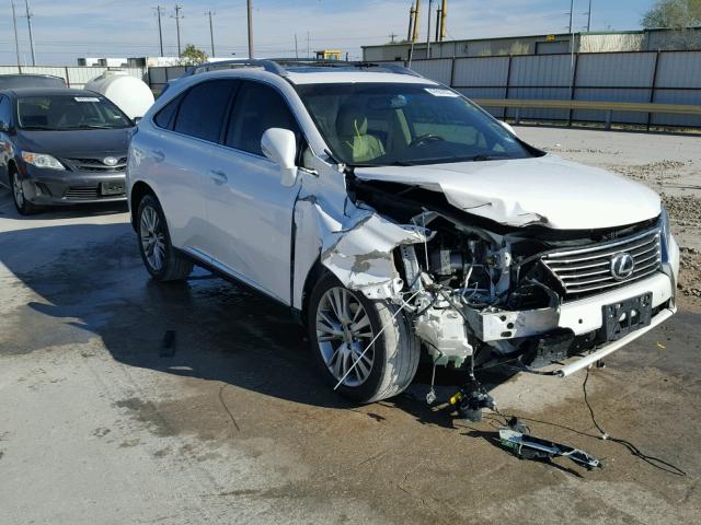 2T2ZK1BA1DC114786 - 2013 LEXUS RX 350 WHITE photo 1