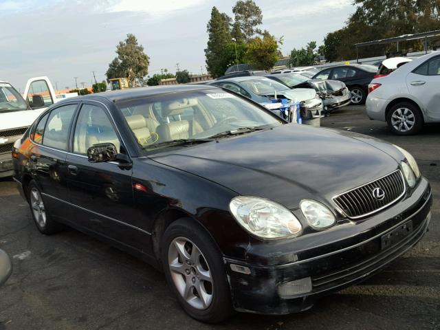 JT8BD69S240194314 - 2004 LEXUS GS 300 BLACK photo 1