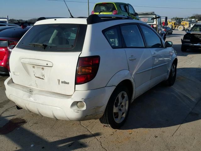 5Y2SL63875Z463728 - 2005 PONTIAC VIBE WHITE photo 4