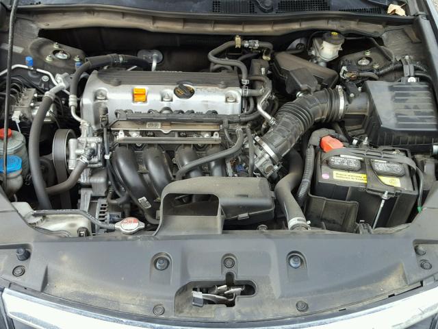 1HGCP2F62BA063910 - 2011 HONDA ACCORD SE BLACK photo 7