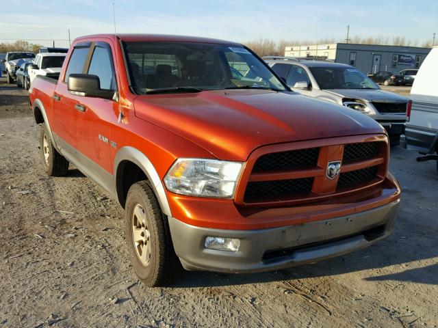 1D3HV13T49S731958 - 2009 DODGE RAM 1500 ORANGE photo 1