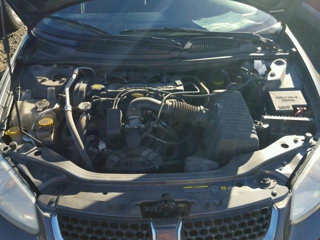 1B3EL46X24N249497 - 2004 DODGE STRATUS SX GRAY photo 7