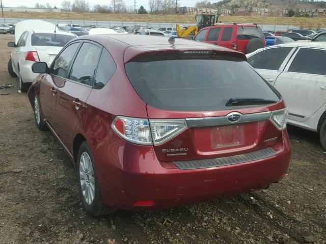 JF1GH6B62AH811206 - 2010 SUBARU IMPREZA 2. RED photo 3