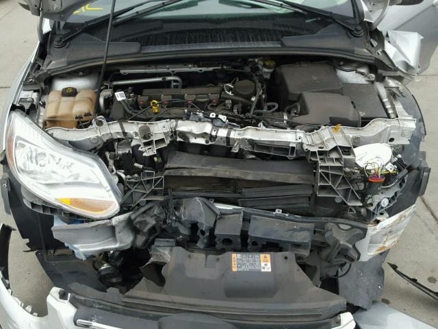 1FADP3F25EL301544 - 2014 FORD FOCUS SE SILVER photo 7