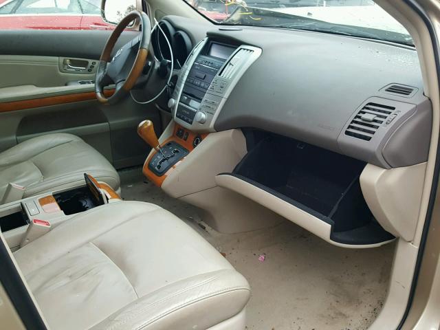 2T2HK31U79C127004 - 2009 LEXUS RX 350 TAN photo 5