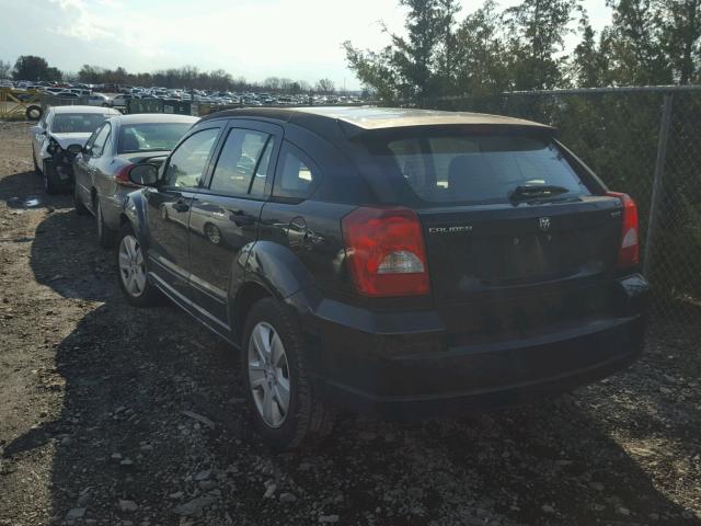 1B3HB48BX7D349326 - 2007 DODGE CALIBER SX BLACK photo 3