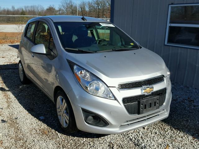 KL8CD6S91EC530251 - 2014 CHEVROLET SPARK 1LT SILVER photo 1