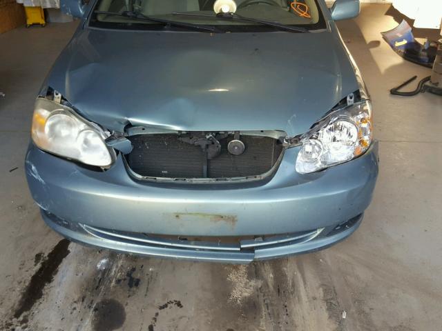 2T1BR30E47C755678 - 2007 TOYOTA COROLLA CE GREEN photo 9