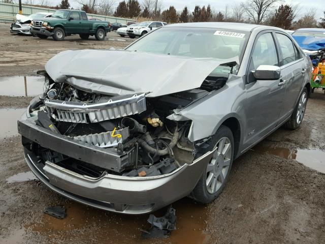 3LNHM26TX8R665306 - 2008 LINCOLN MKZ SILVER photo 2